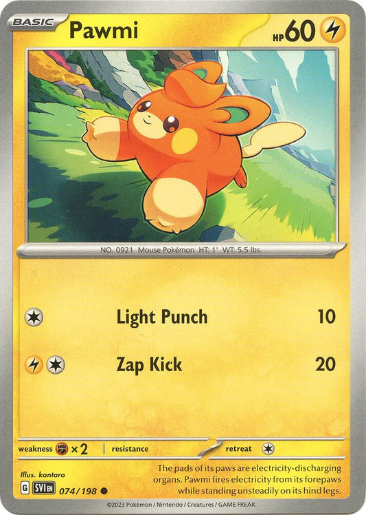 Pawmi 074/198 (SV01: Scarlet & Violet Base Set) 