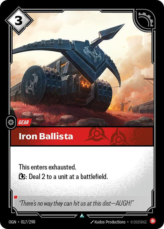 Iron Ballista 17/298 (Origins) 