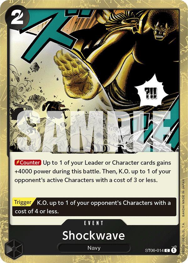 Shockwave ST06-014 (Premium Booster -The Best-)  - Jolly Roger Foil