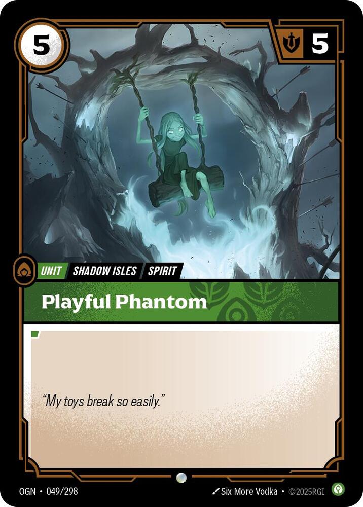 Playful Phantom 49/298 (Origins)  - Foil