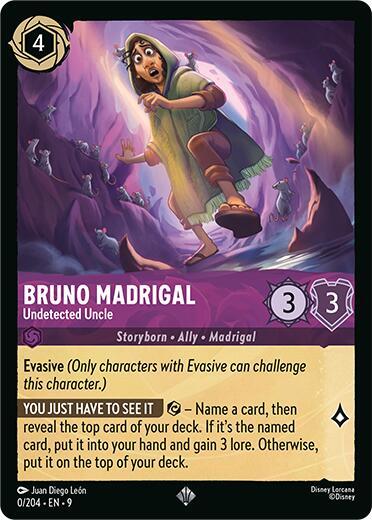Bruno Madrigal Undetected Uncle 0/204 (Fabled) 