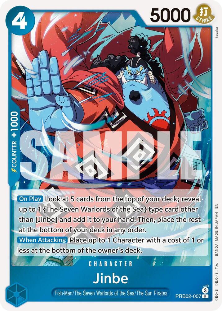 Jinbe PRB02-007 (Premium Booster -The Best- Vol. 2)  - Foil