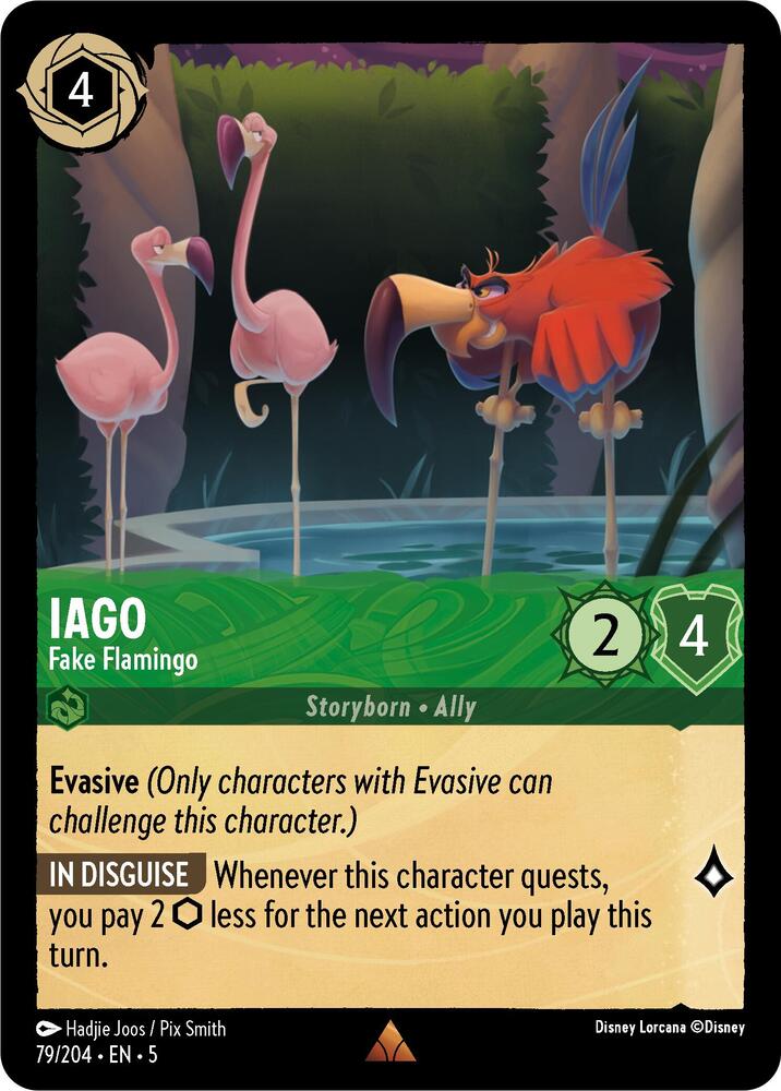 Iago Fake Flamingo 79/204 (Shimmering Skies) 