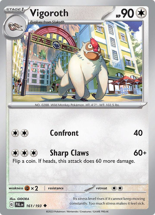 Vigoroth 161/193 (SV02: Paldea Evolved) 