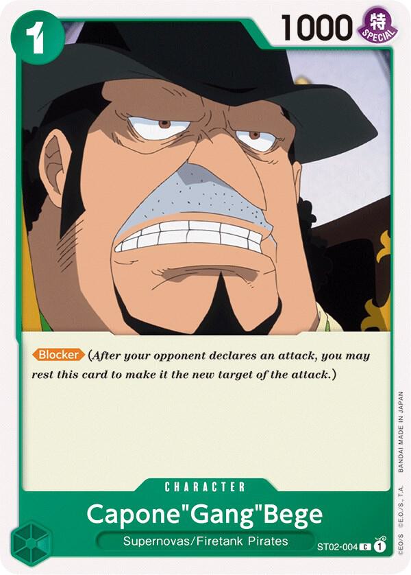Capone"Gang"Bege ST02-004 (Starter Deck 2: Worst Generation) 