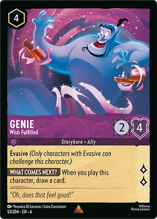 Genie, Wish Fulfilled 53/204 (Azurite Sea) 