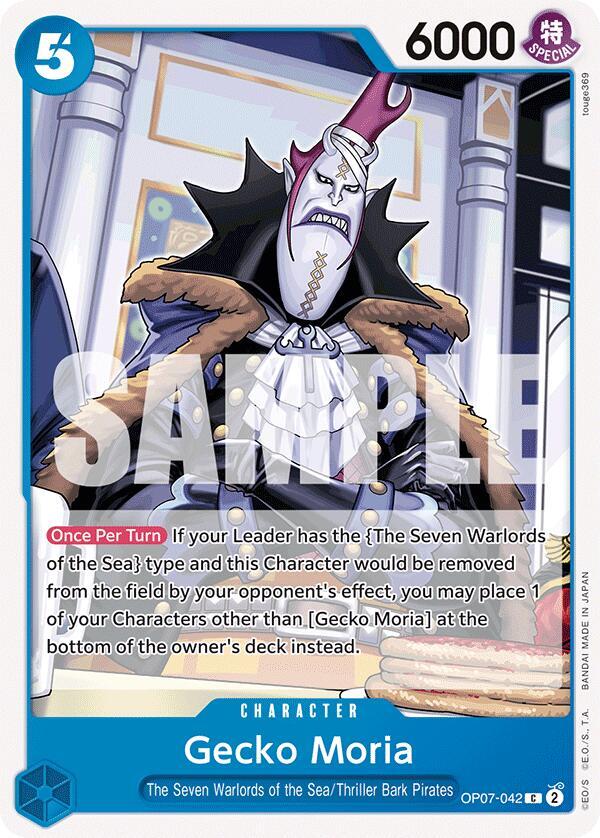 Gecko Moria 042 OP07-042 (500 Years in the Future) 