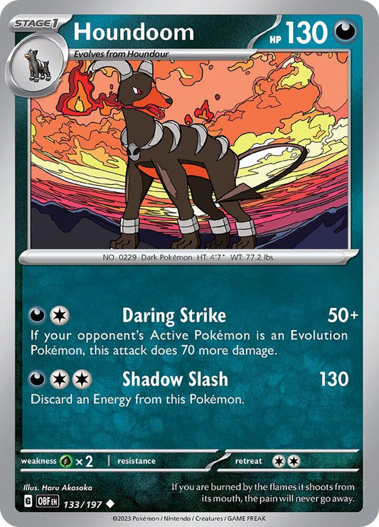 Houndoom 133/197 (SV03: Obsidian Flames) 
