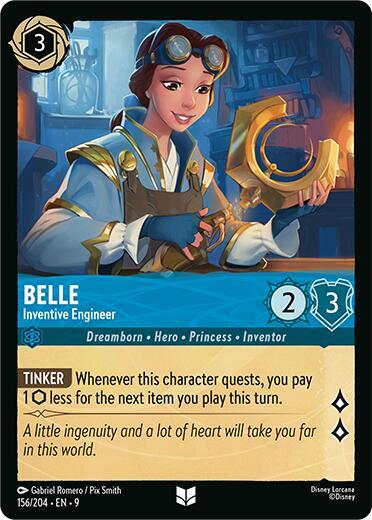 Belle Inventive Engineer 156/204 (Fabled) 
