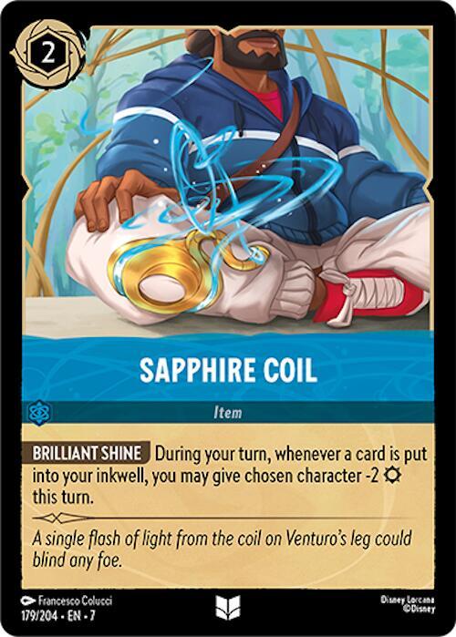 Sapphire Coil 179/204 (Archazia's Island) 