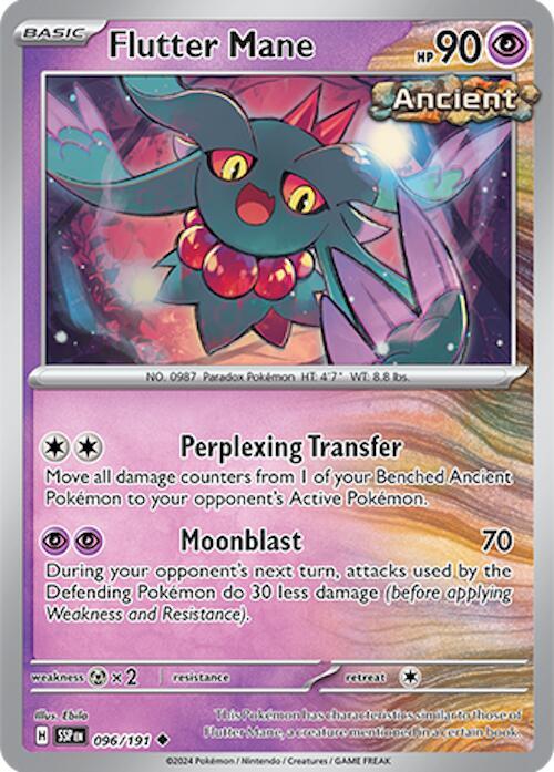 Flutter Mane 096/191 (SV08: Surging Sparks) 