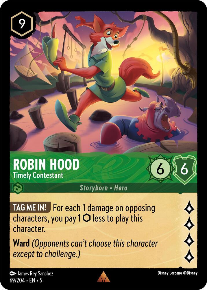 Robin Hood Timely Contestant 69/204 (Shimmering Skies) 