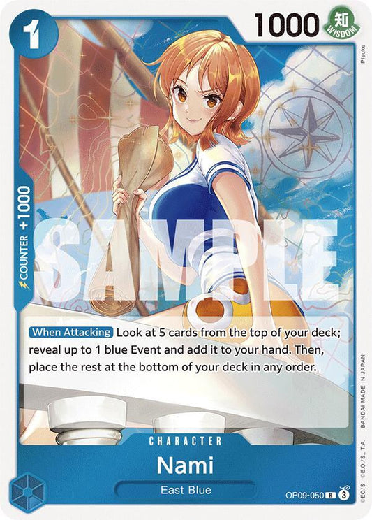 Nami OP09-050 (Emperors in the New World)  - Foil