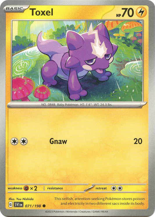 Toxel 071/198 (SV01: Scarlet & Violet Base Set) 