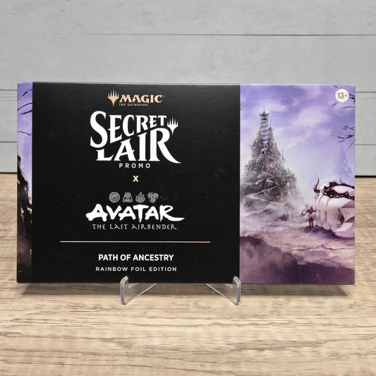 MTG Secret Lair x Avatar - Path of Ancestry Rainbow Foil Edition