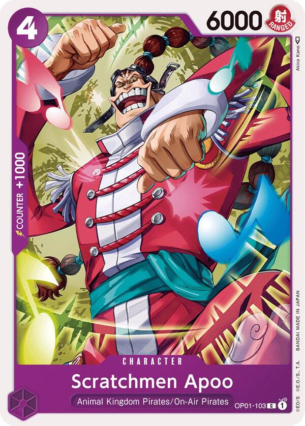 Scratchmen Apoo OP01-103 (Romance Dawn) 