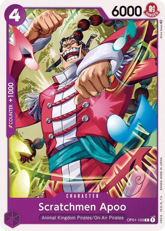 Scratchmen Apoo OP01-103 (Romance Dawn) 
