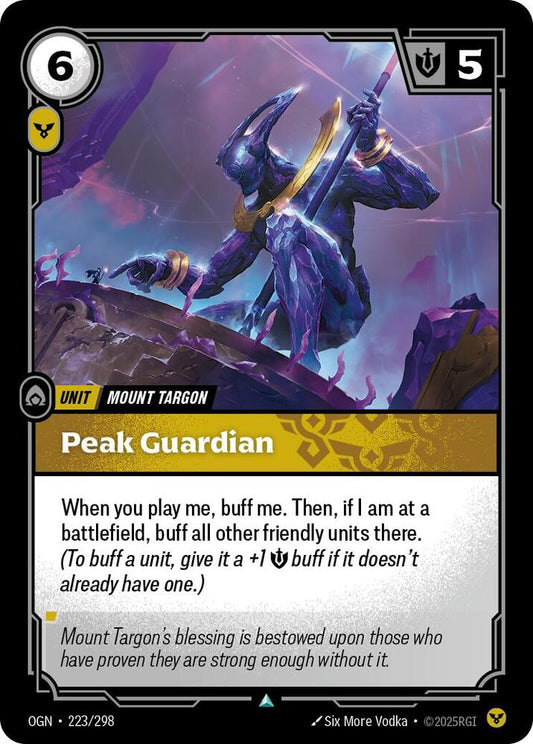 Peak Guardian 223/298 (Origins) 
