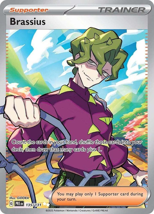 Brassius 135/131 (SV: Prismatic Evolutions)  - Holofoil