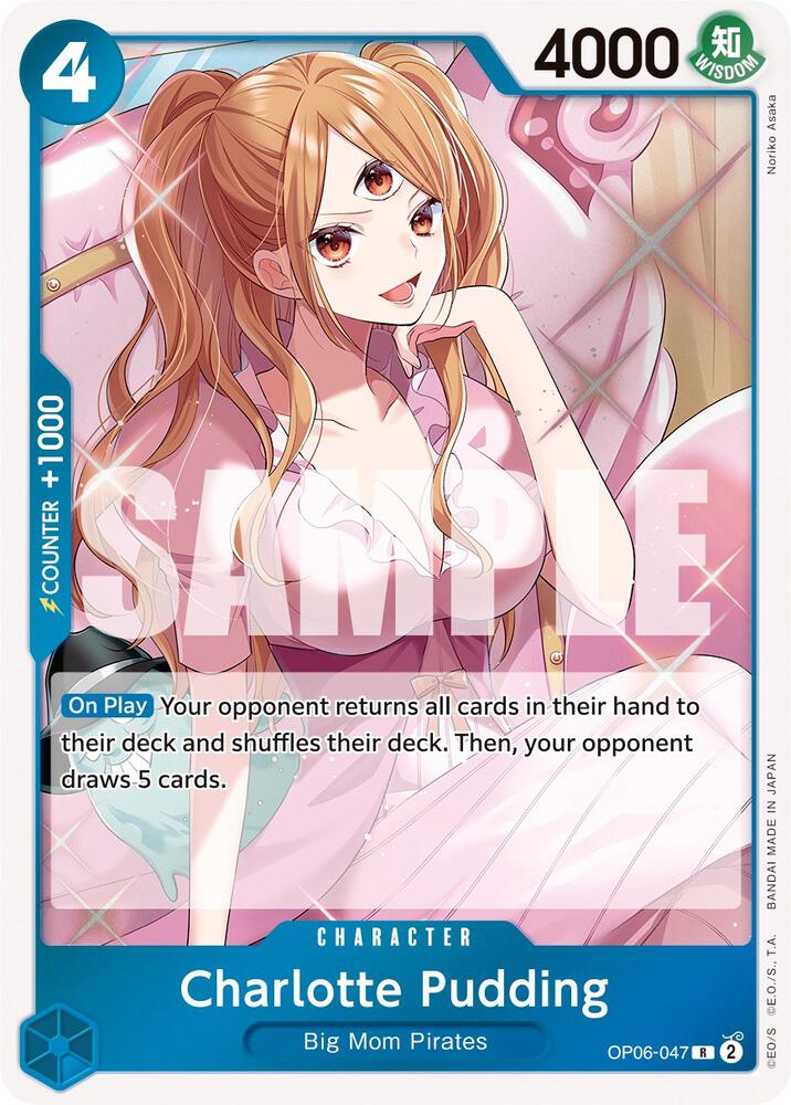 Charlotte Pudding OP06-047 (Wings of the Captain)  - Foil