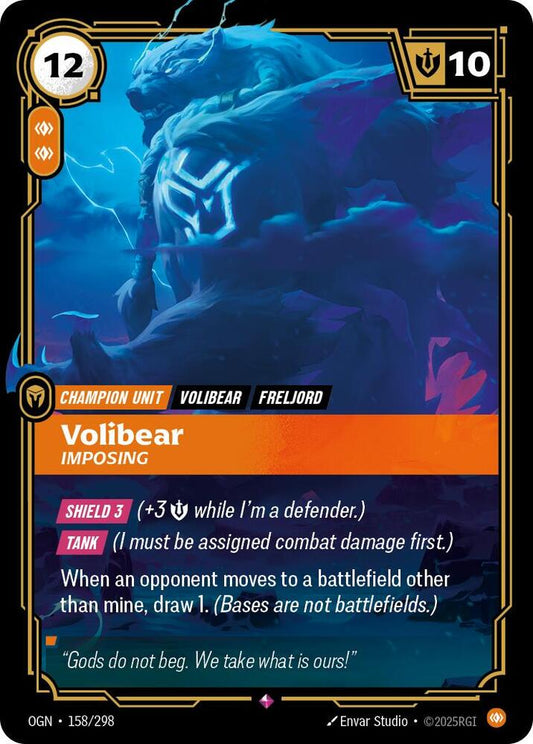 Volibear - Imposing 158/298 (Origins)  - Foil