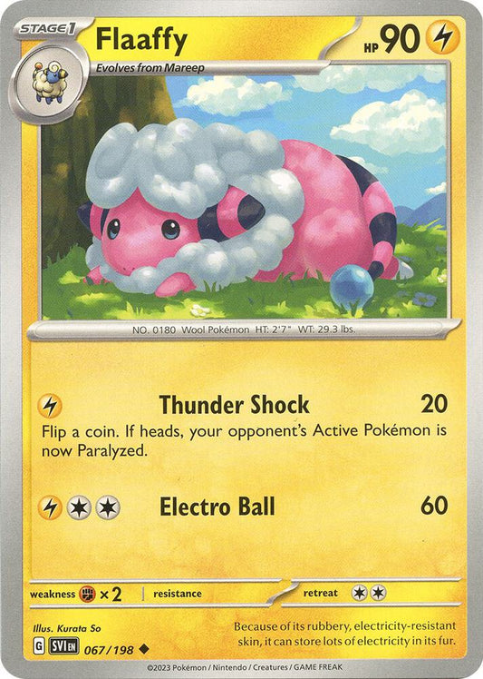Flaaffy 067/198 (SV01: Scarlet & Violet Base Set) 