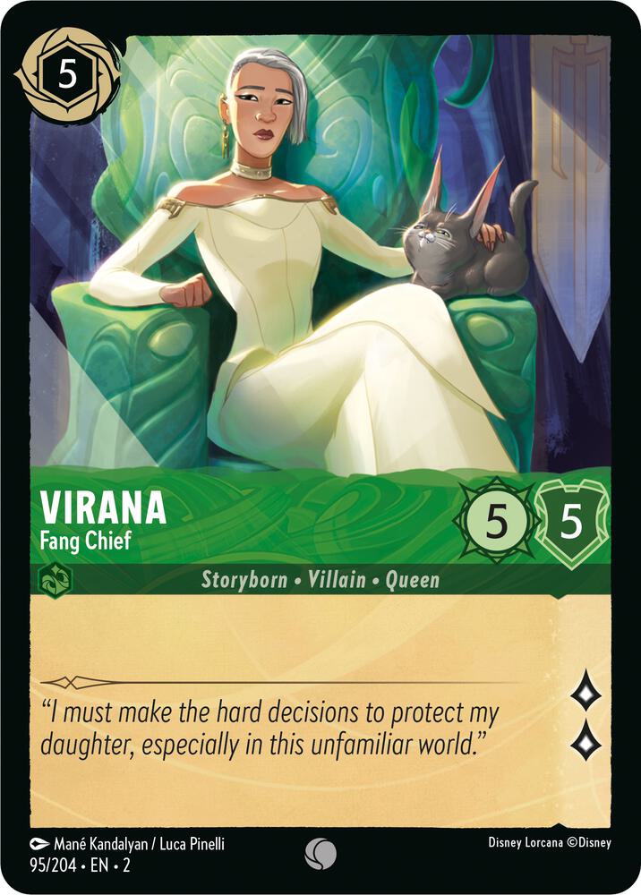 Virana, Fang Chief 95/204 (Rise of the Floodborn) 