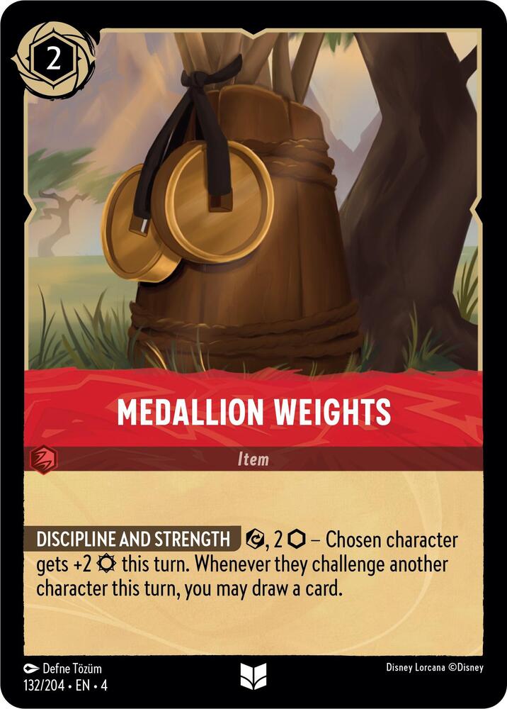 Medallion Weights 132/204 (Ursula's Return) 
