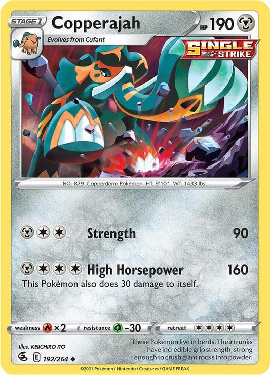 Copperajah 192/264 (SWSH08: Fusion Strike) 