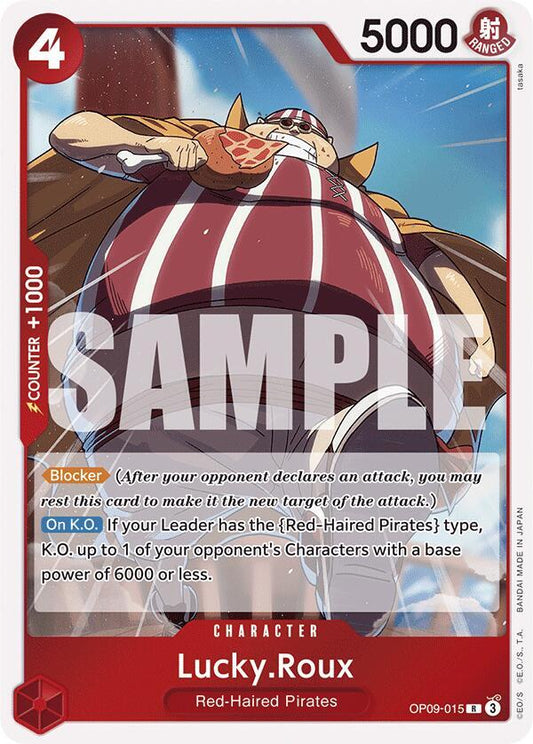 Lucky.Roux OP09-015 (Emperors in the New World)  - Foil