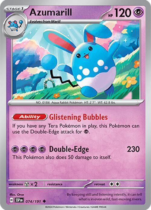 Azumarill 074/191 (SV08: Surging Sparks) 