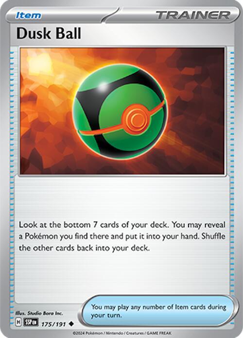Dusk Ball 175/191 (SV08: Surging Sparks) 