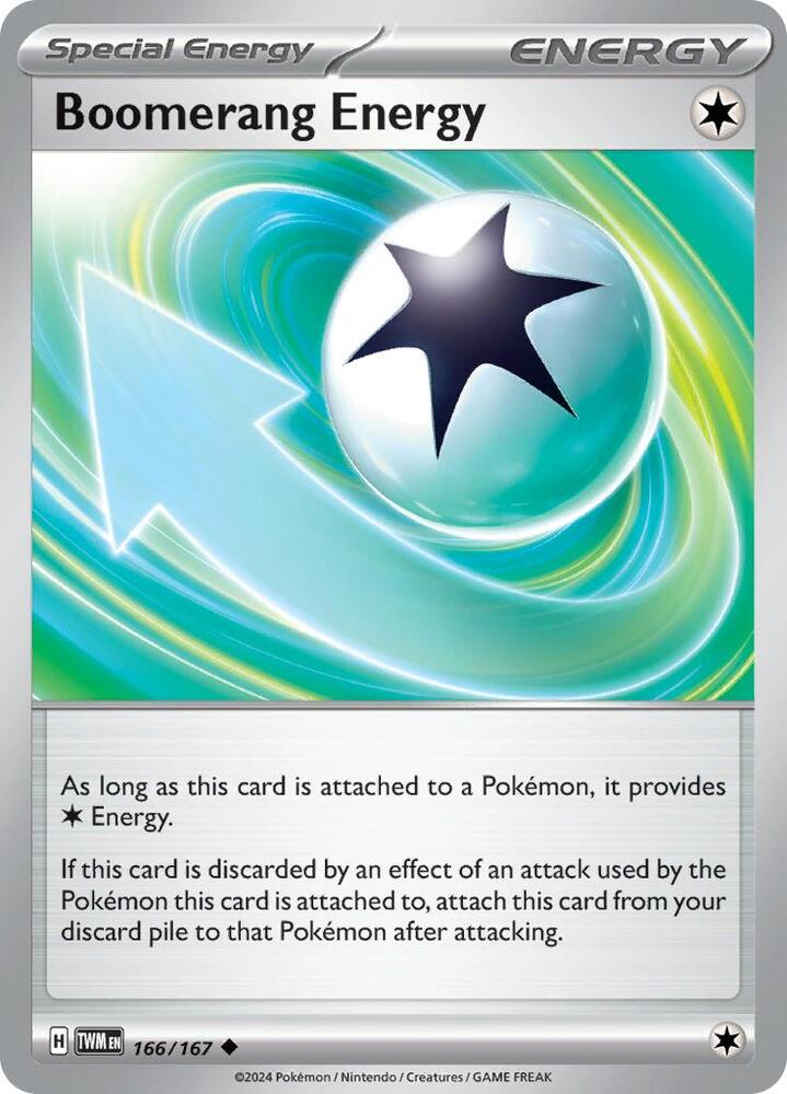 Boomerang Energy 166/167 (SV06: Twilight Masquerade) 