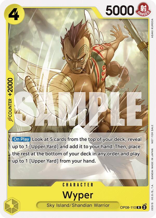 Wyper (Tournament Pack 2025 Vol.2) OP08-110 (One Piece Promotion Cards) 