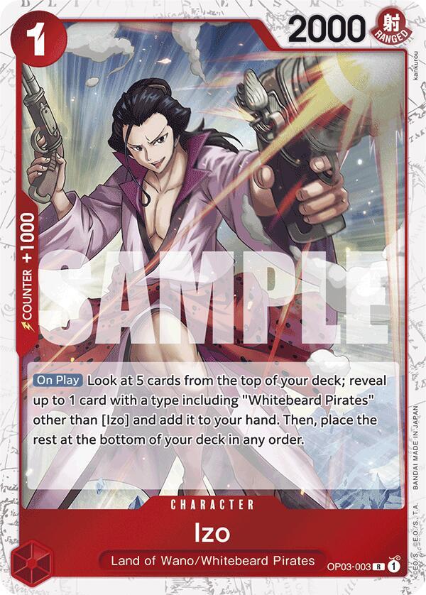 Izo OP03 003 Jolly Roger Foil OP03-003 (Premium Booster -The Best-)  - Foil