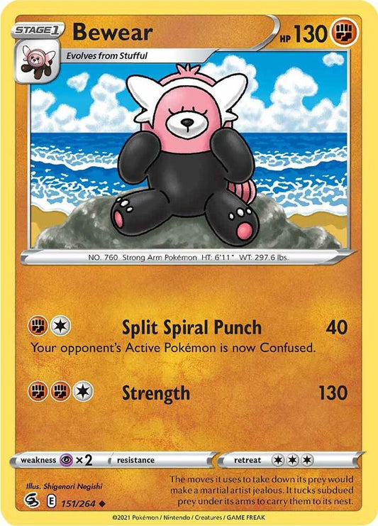 Bewear 151/264 (SWSH08: Fusion Strike) 