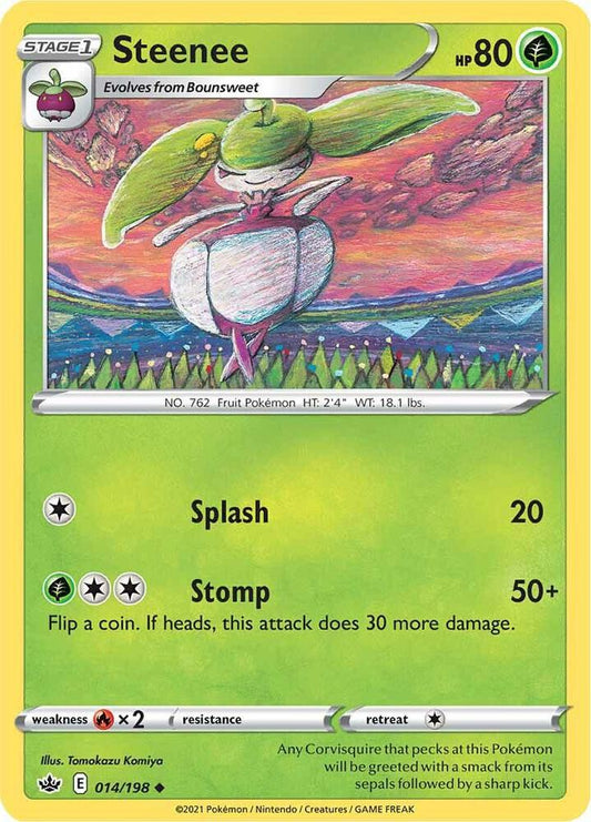 Steenee 014/198 (SWSH06: Chilling Reign) 