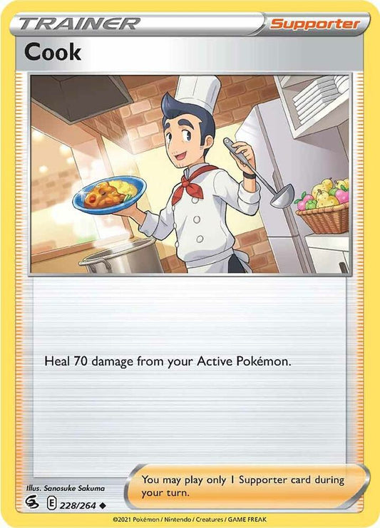 Cook 228/264 (SWSH08: Fusion Strike) 
