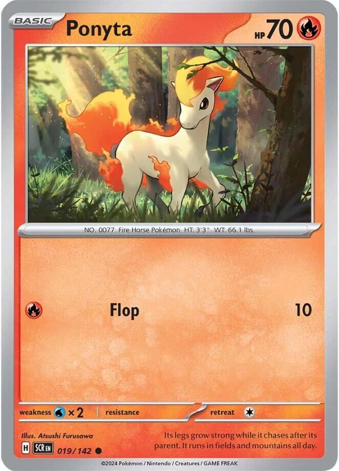Ponyta 019/142 (SV07: Stellar Crown) 
