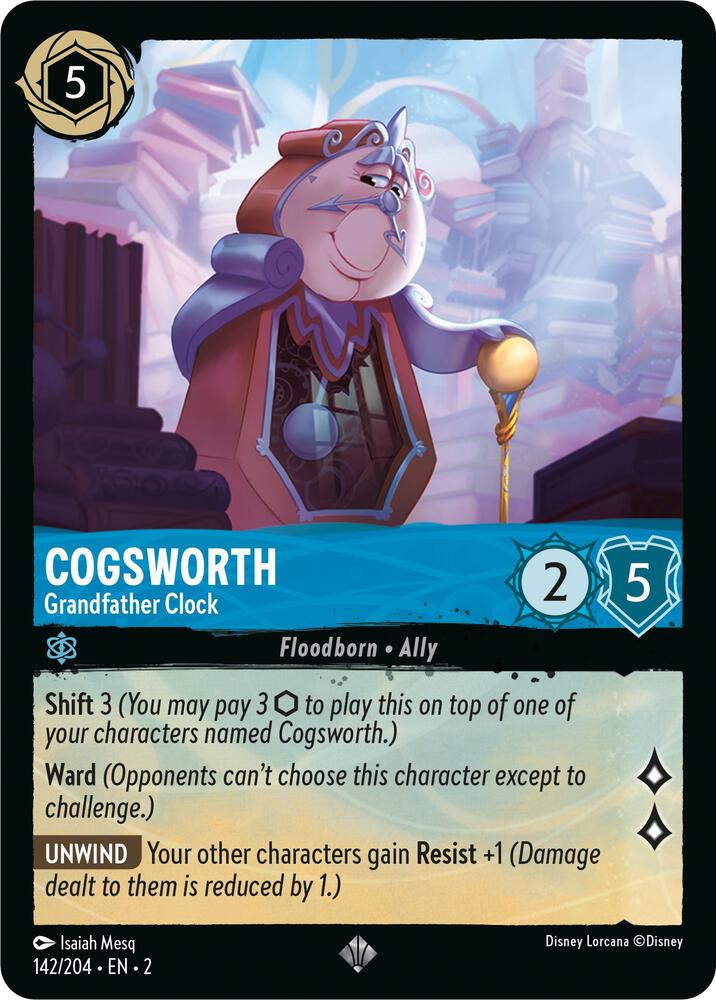 Cogsworth, Grandfather Clock 142/204 (Rise of the Floodborn) 