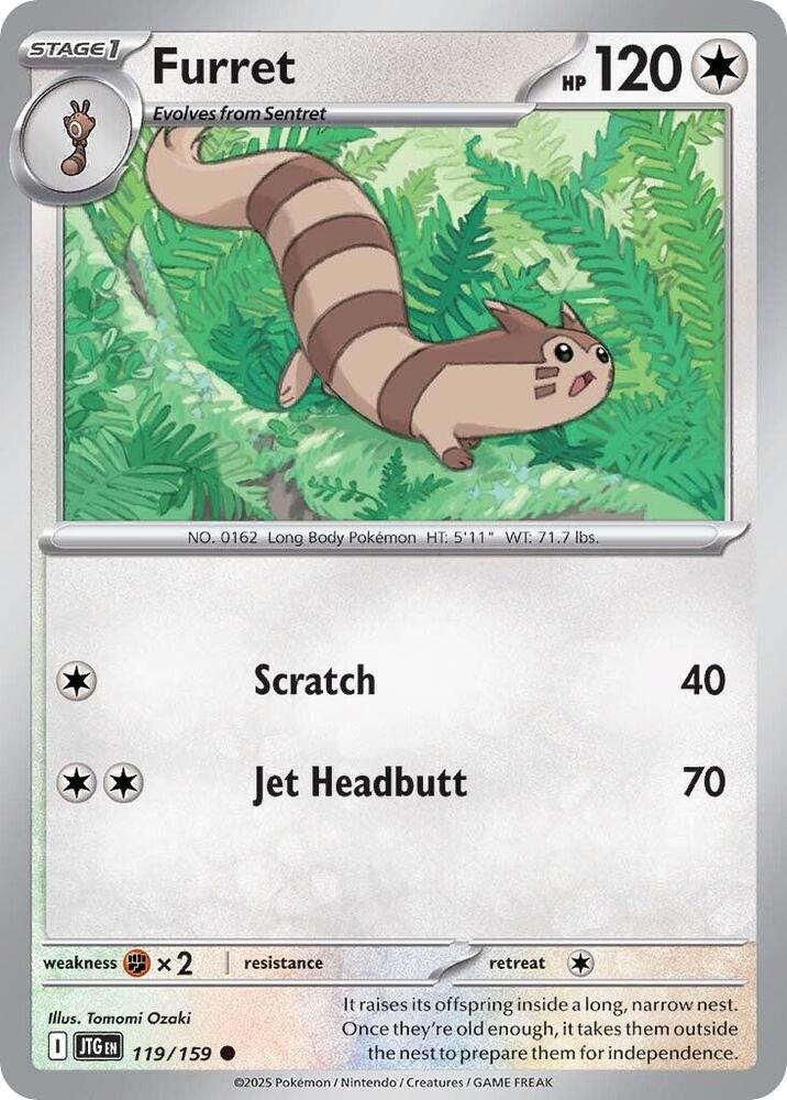 Furret 119 159 119/159 (SV09: Journey Together) 