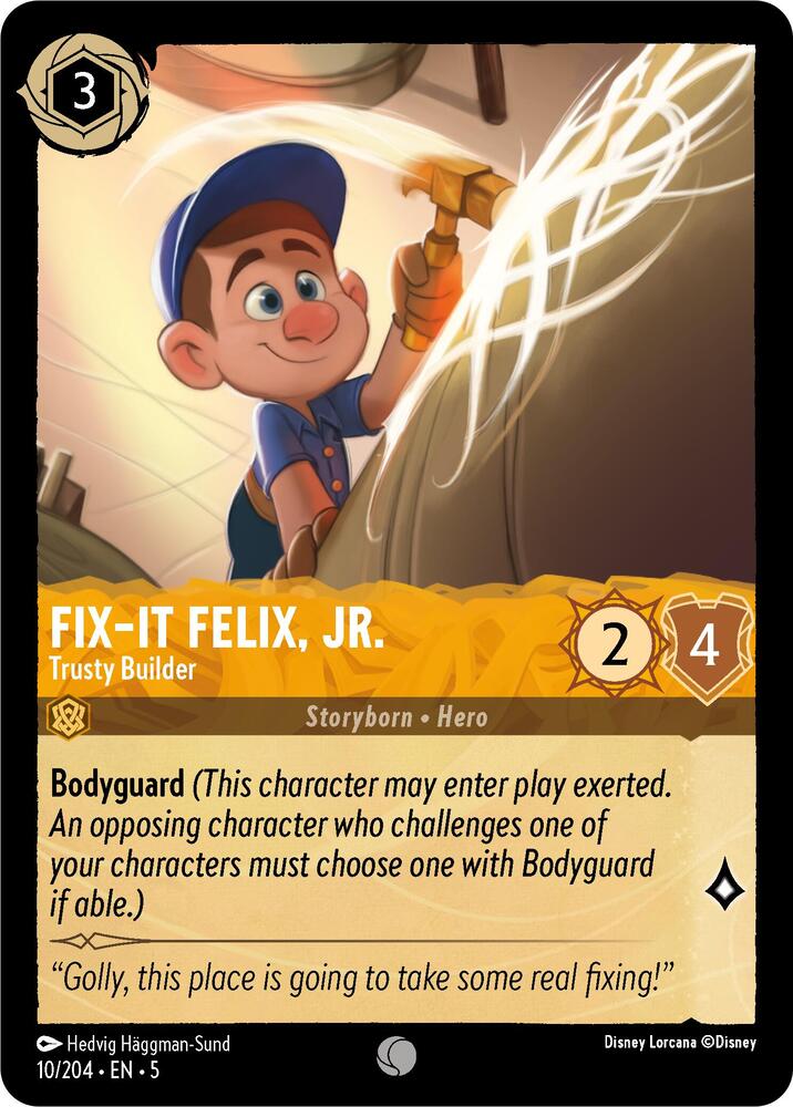 Fix It Felix Jr Trusty Builder 10/204 (Shimmering Skies) 