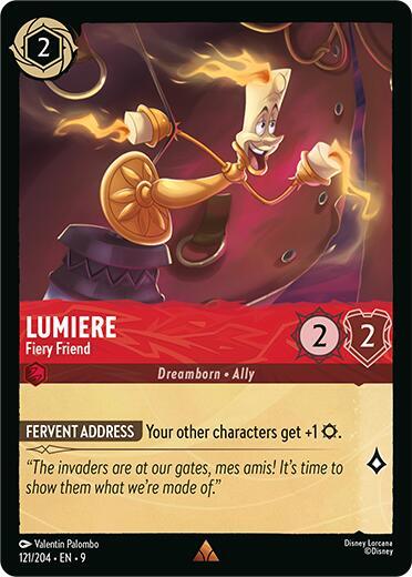 Lumiere Fiery Friend 121/204 (Fabled) 