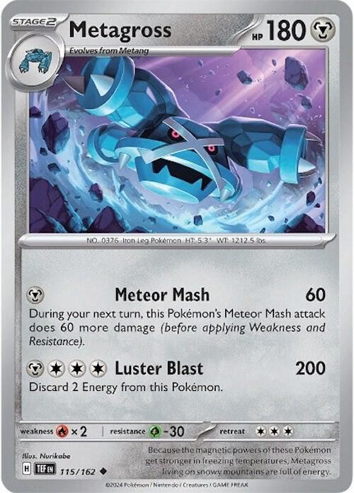 Metagross 115/162 (SV05: Temporal Forces) 