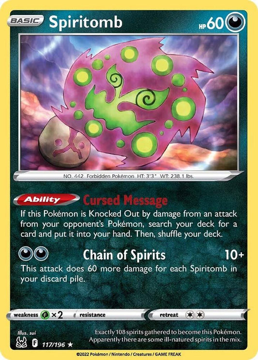Spiritomb 117/196 (SWSH11: Lost Origin) 