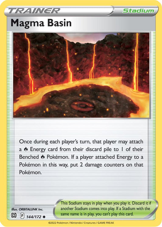 Magma Basin 144/172 (SWSH09: Brilliant Stars) 