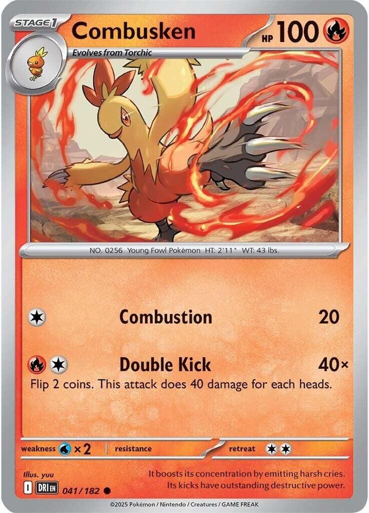 Combusken 041/182 (SV10: Destined Rivals) 