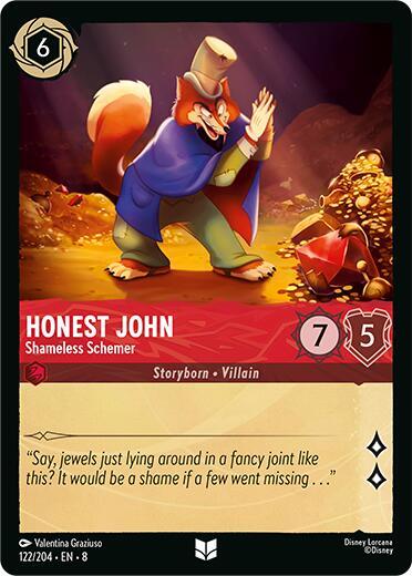 Honest John Shameless Schemer 122/204 (Reign of Jafar) 