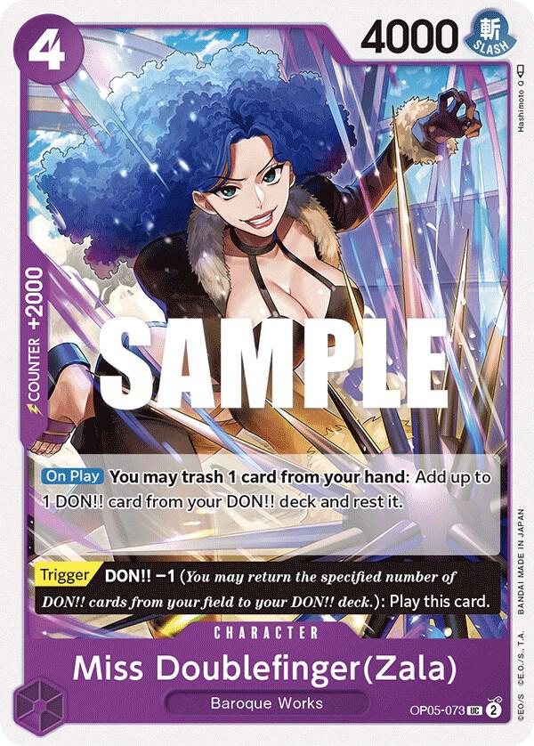 Miss Doublefinger(Zala) OP05-073 (Awakening of the New Era) 