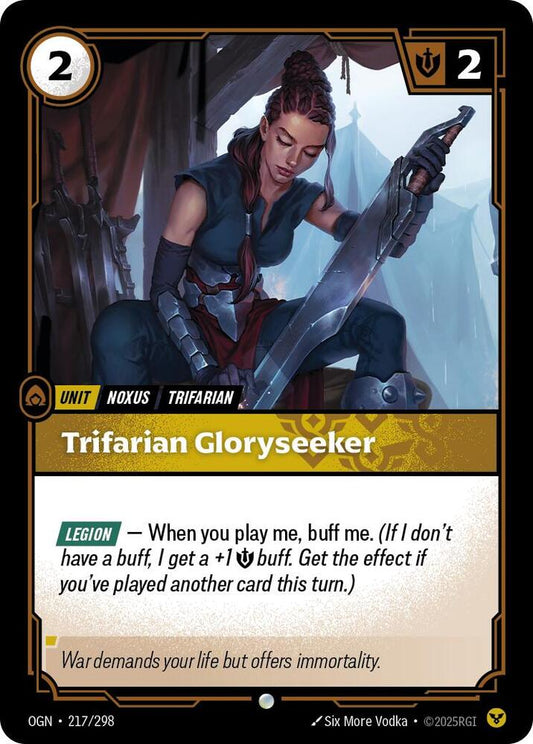 Trifarian Gloryseeker 217/298 (Origins) 